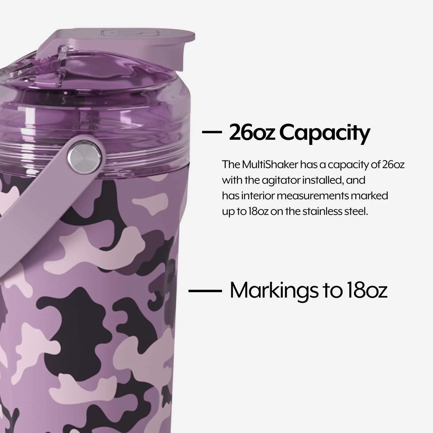 MultiShaker - Mauve Camo