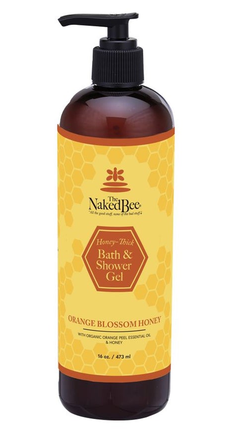 16oz Orange Blossom Honey Bath & Shower Gel