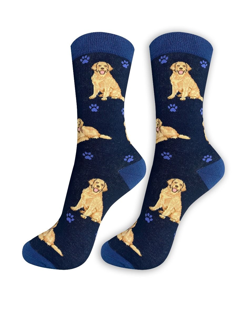 Golden Retriever Happy Tails Socks