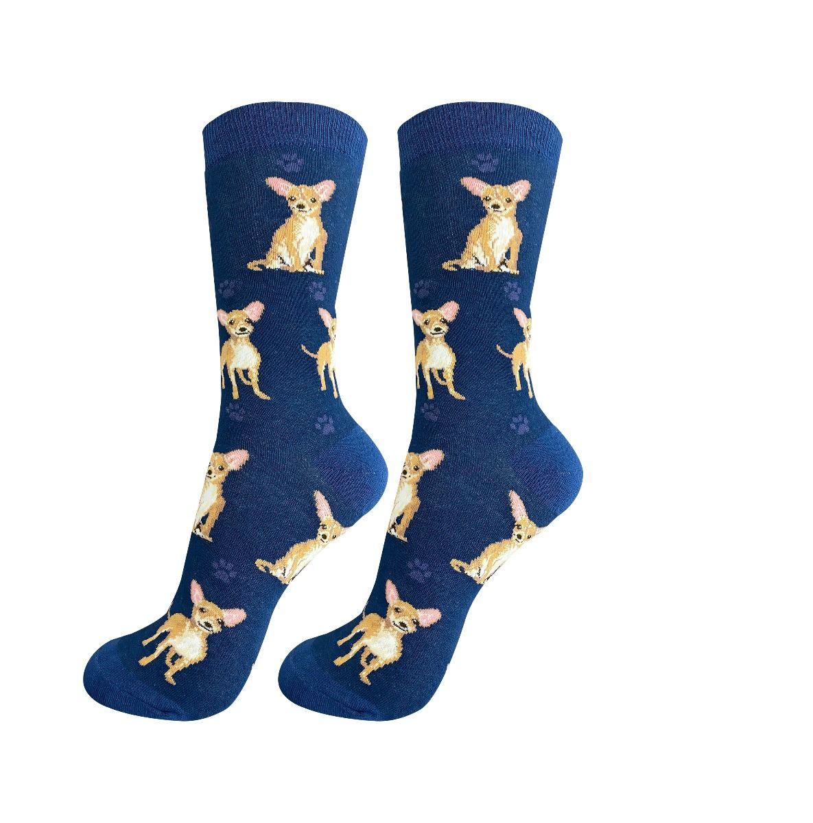 Chihuahua Tan Happy Tails Socks