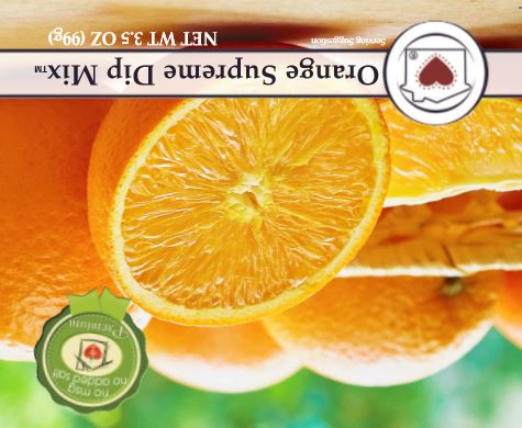 Orange Supreme Dip Mix