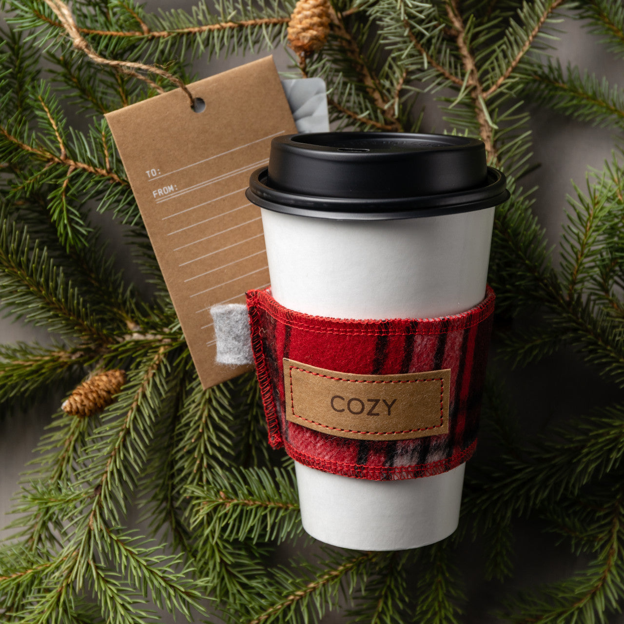 Cup Cozy w/ Gift Card Envelope (Multiple Colors) Enchanted Florist and Gifts Cup Cozy w/ Gift Card Envelope (Multiple Colors) Enchanted Florist and Gifts