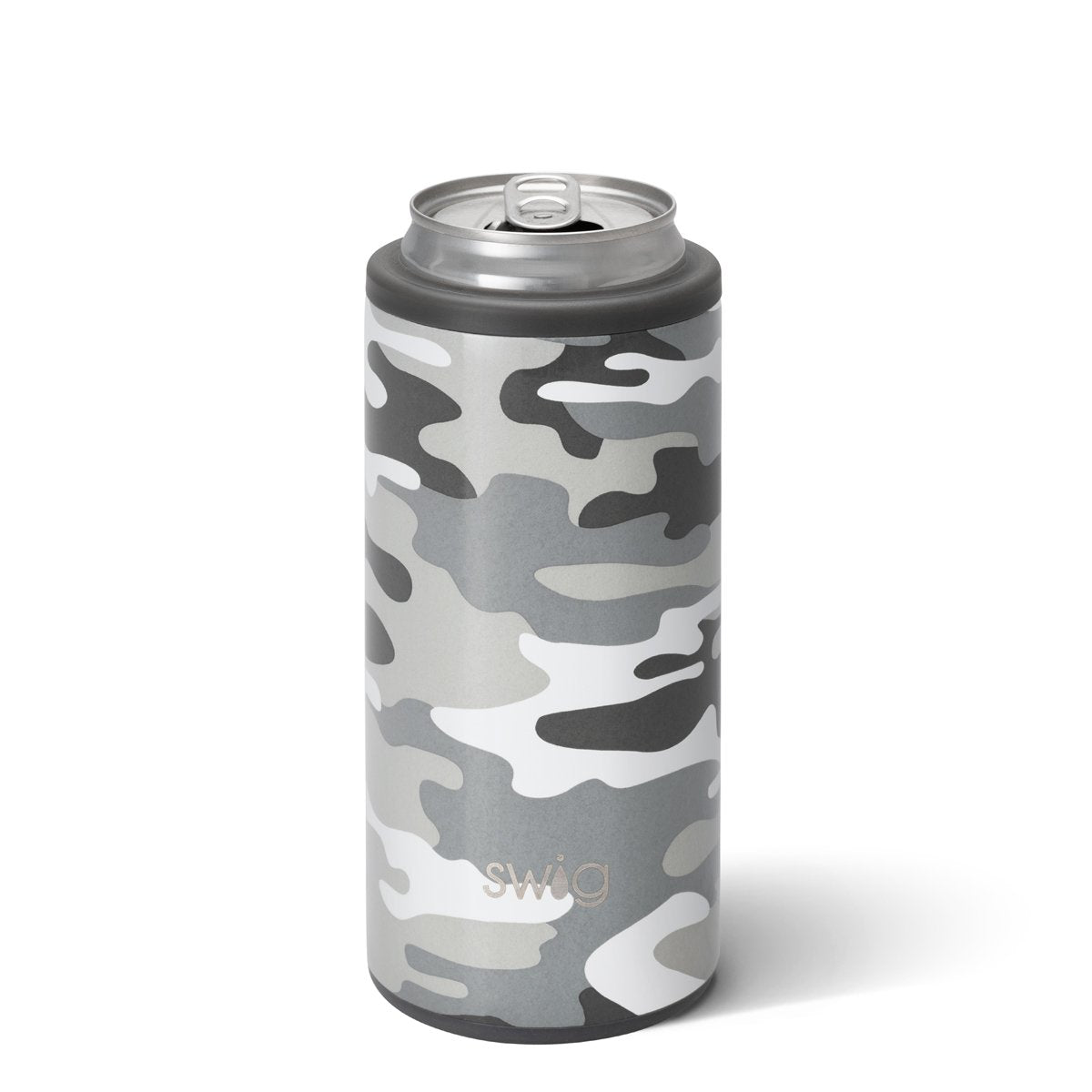 Incognito Camo 12oz Slim Can Cooler
