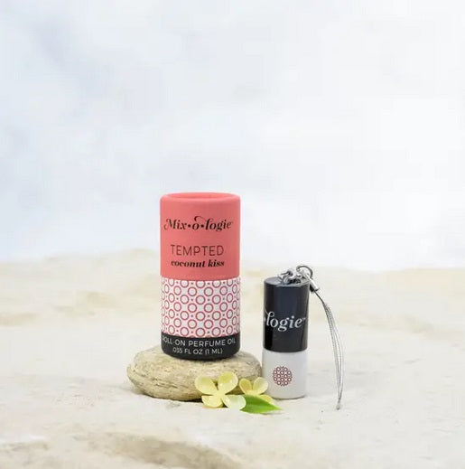 Tempted (coconut kiss) Mini Roll-On Perfume Keychain (1 mL)