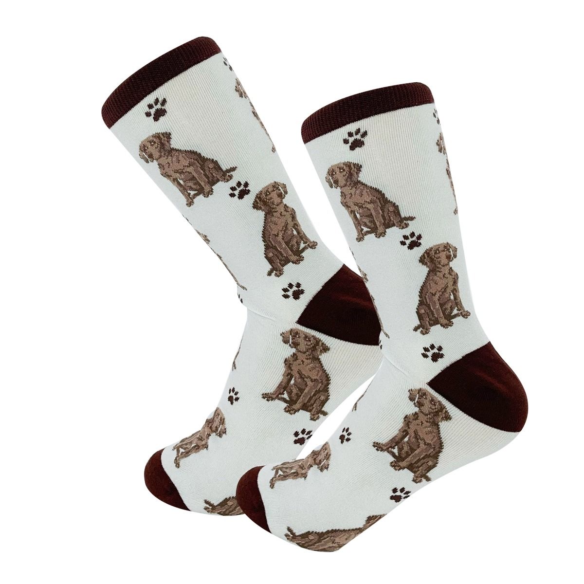 Weimaraner Happy Tails Socks