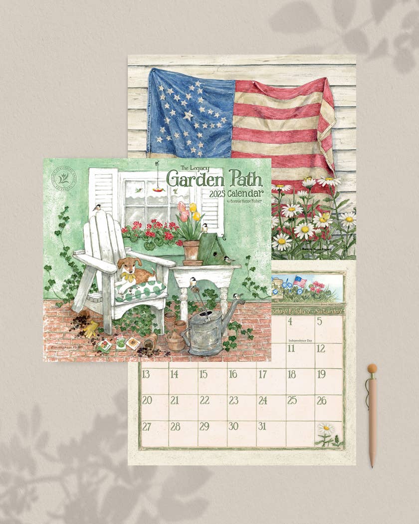 Garden Path 2025 Wall Calendar