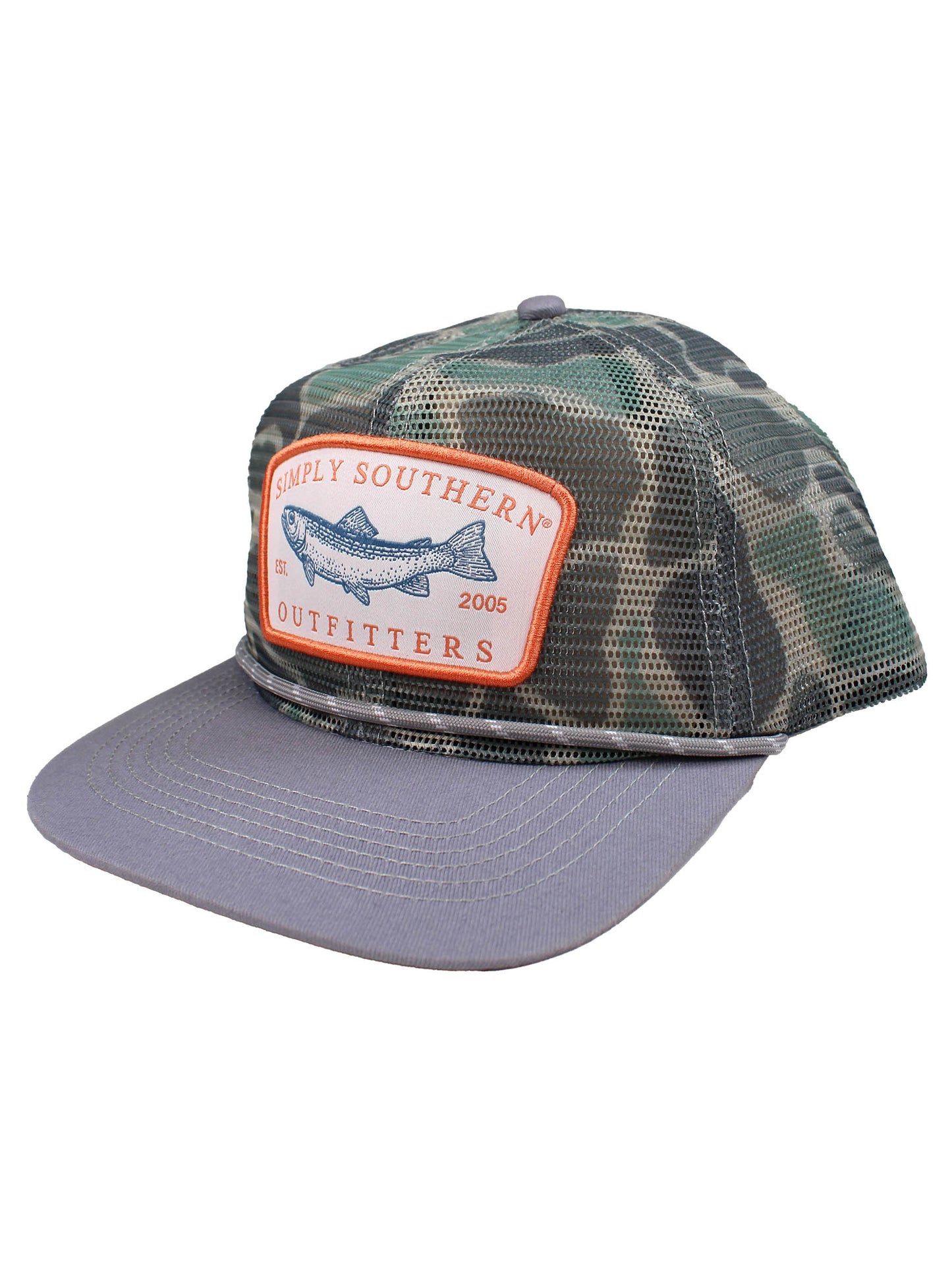 Men's Camo Fish Hat