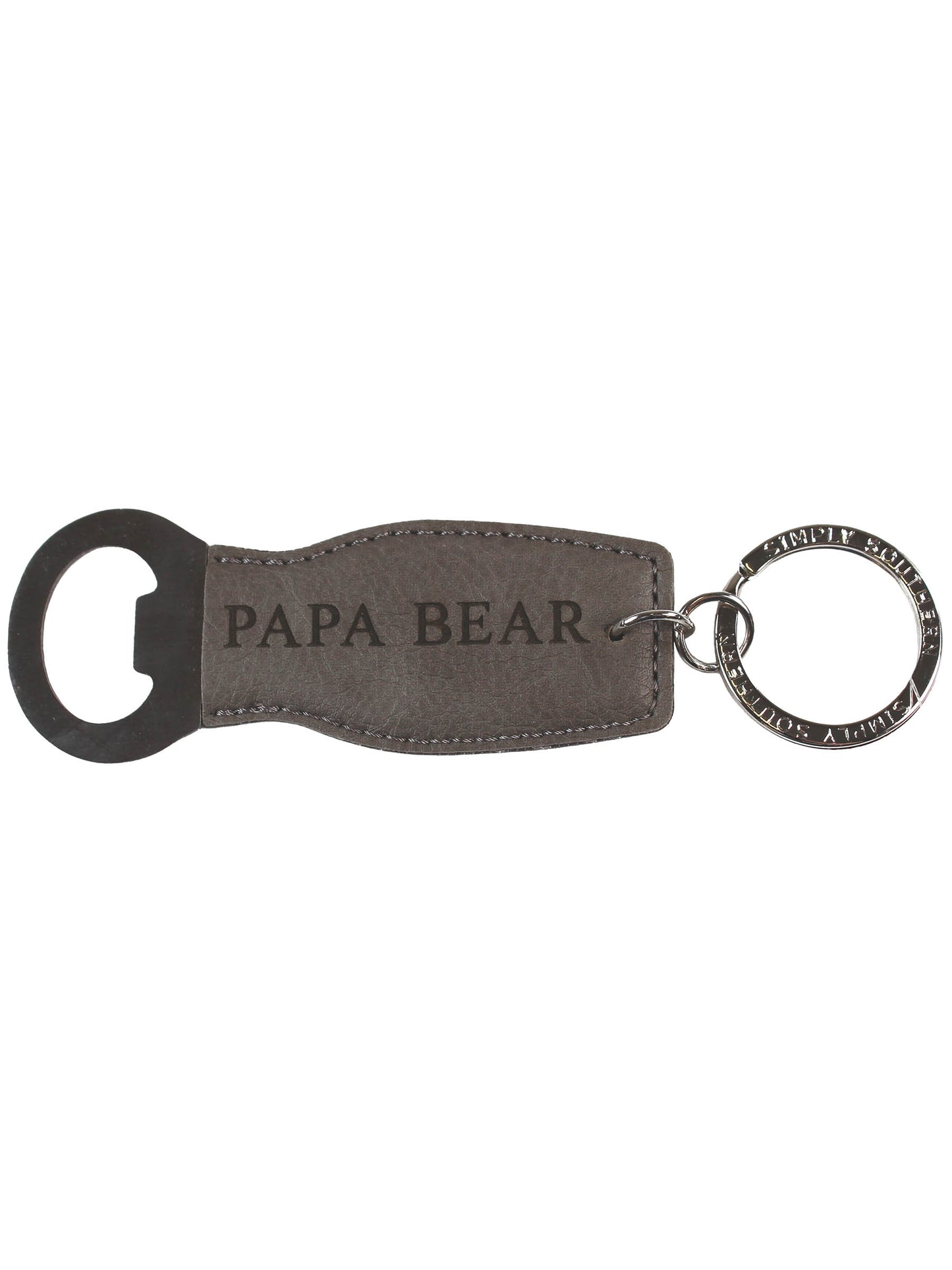 Leather Bottle Key Chain for Men (Multiple Styles)