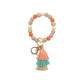 Silicone Bangle Bead Keychains
