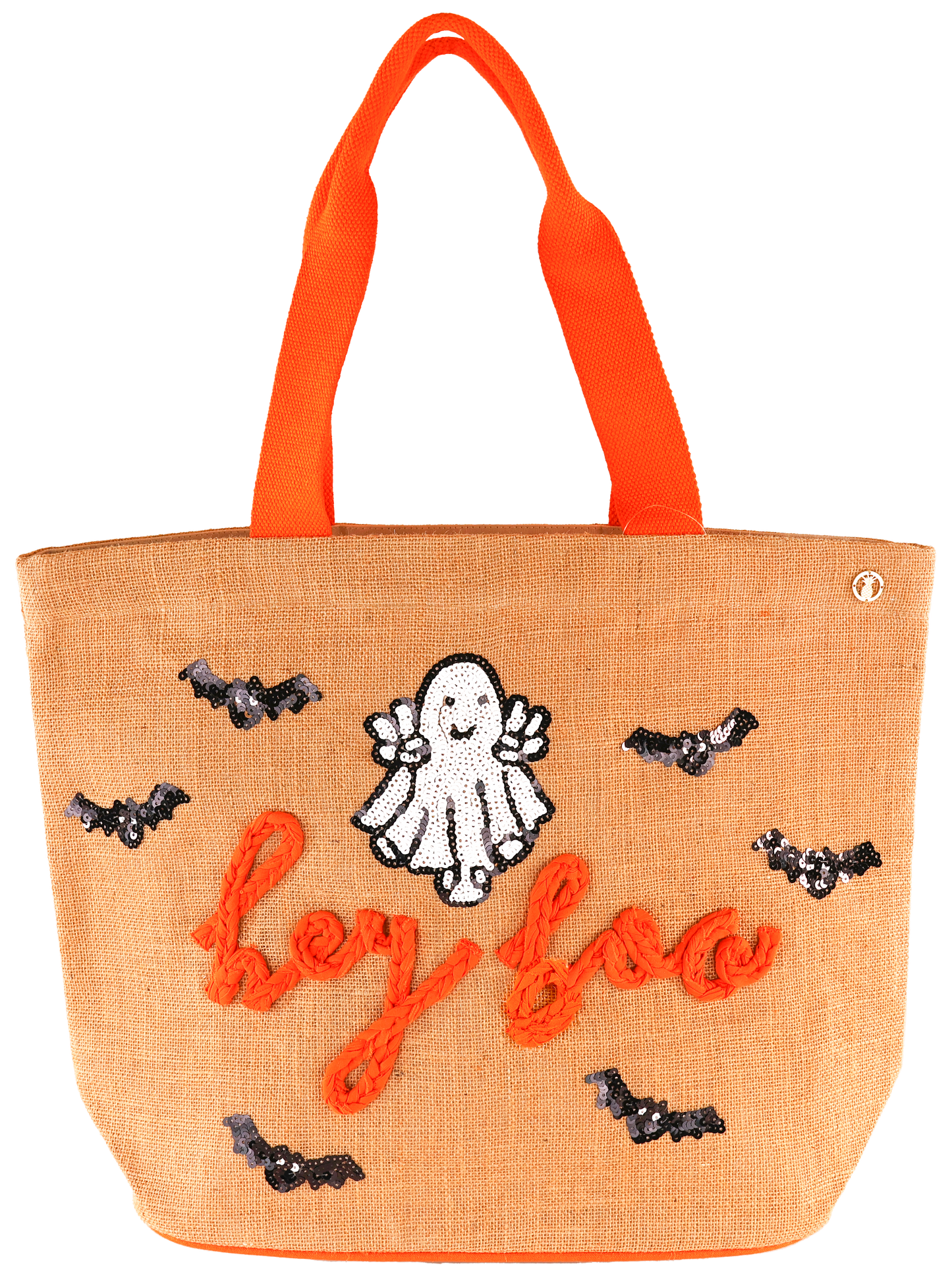 Ghost Embroidered Tote Bag