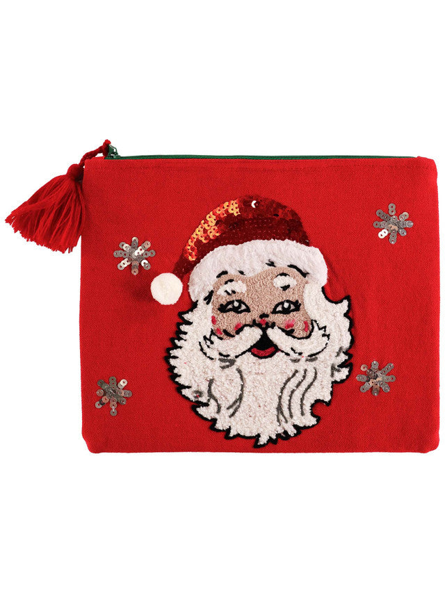 Santa Zipper Pouch