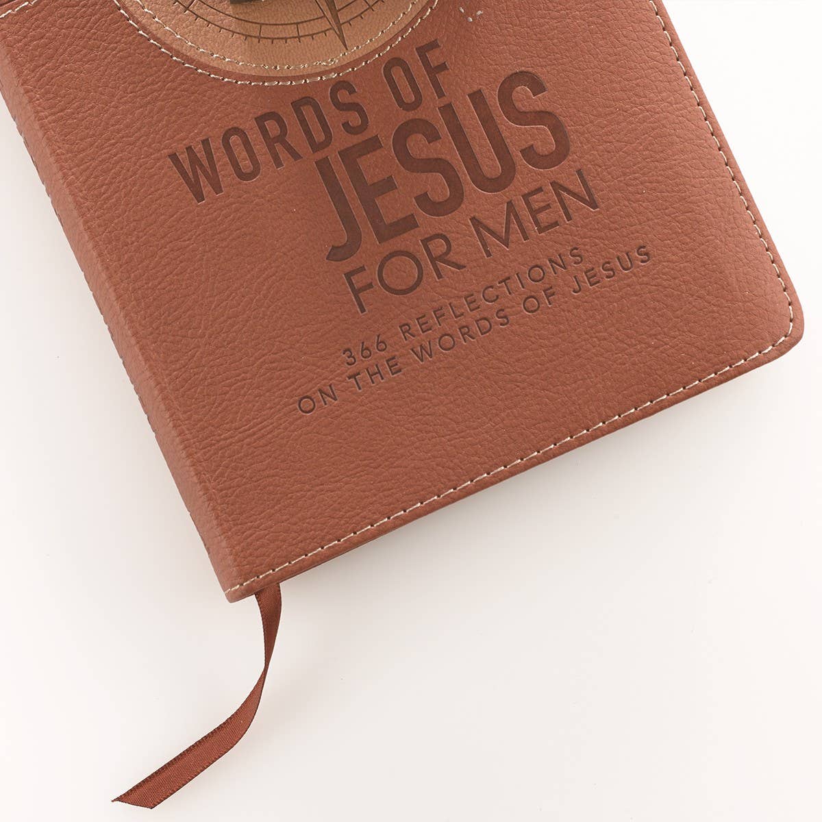 Words of Jesus For Men - Saddle Tan Book