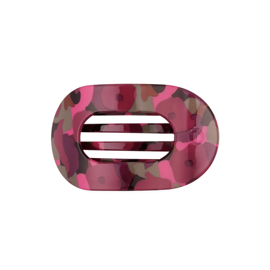 Garden Glam Small Flat Round Hair Clip