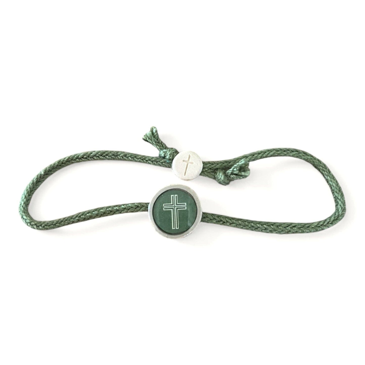 Tap To Pray® Survivor Series Bracelet: Turquoise + Cross
