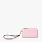 WL2081 Annalise Wallet w/ Cardholders & Zip Compartment: Sky Blue