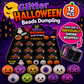 Glitter Halloween Beads Dumpling Individually Shrink-Wrapped