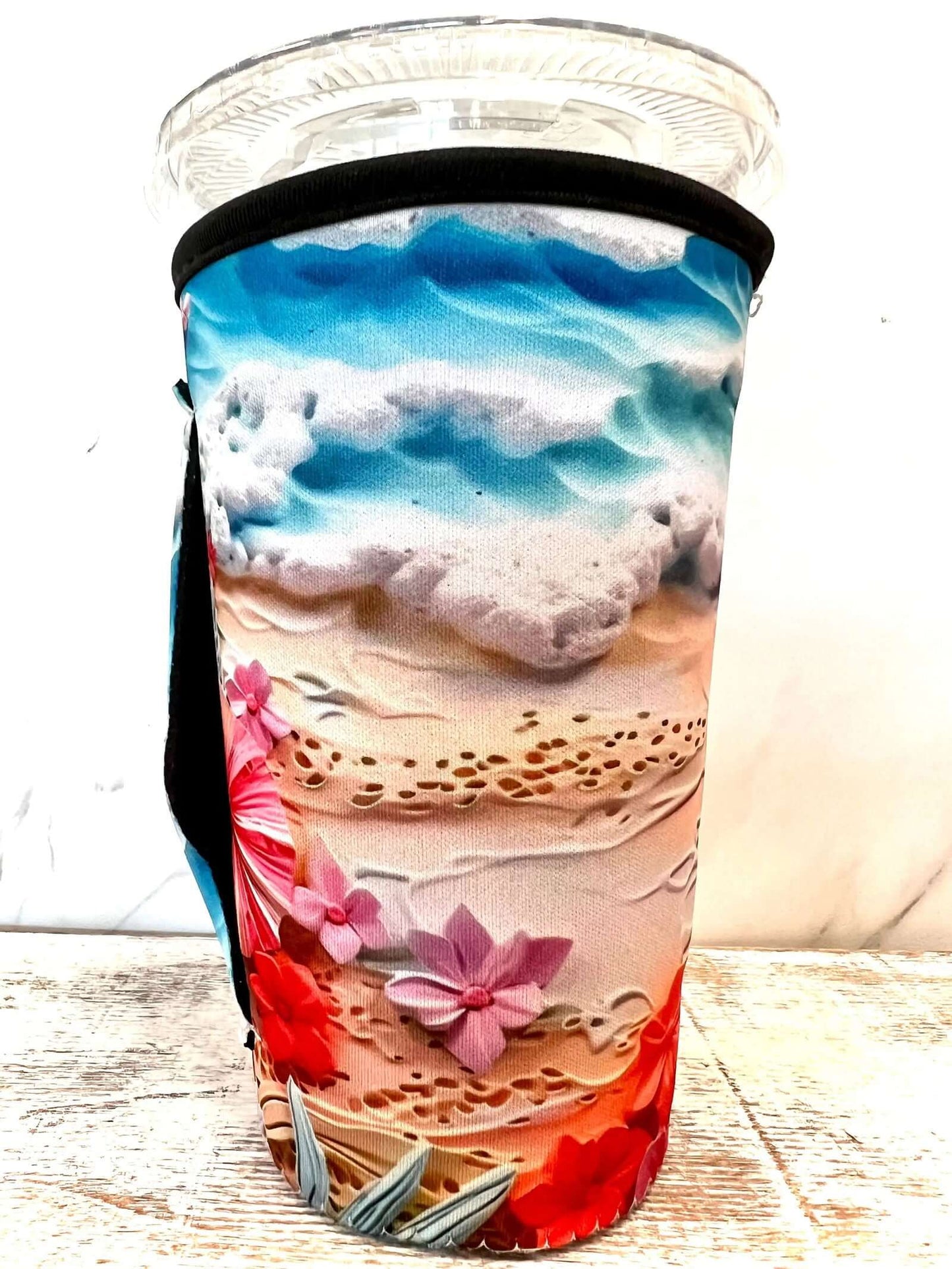 20 OZ Bright Butterfly Insulated Cup Cover Sleeve