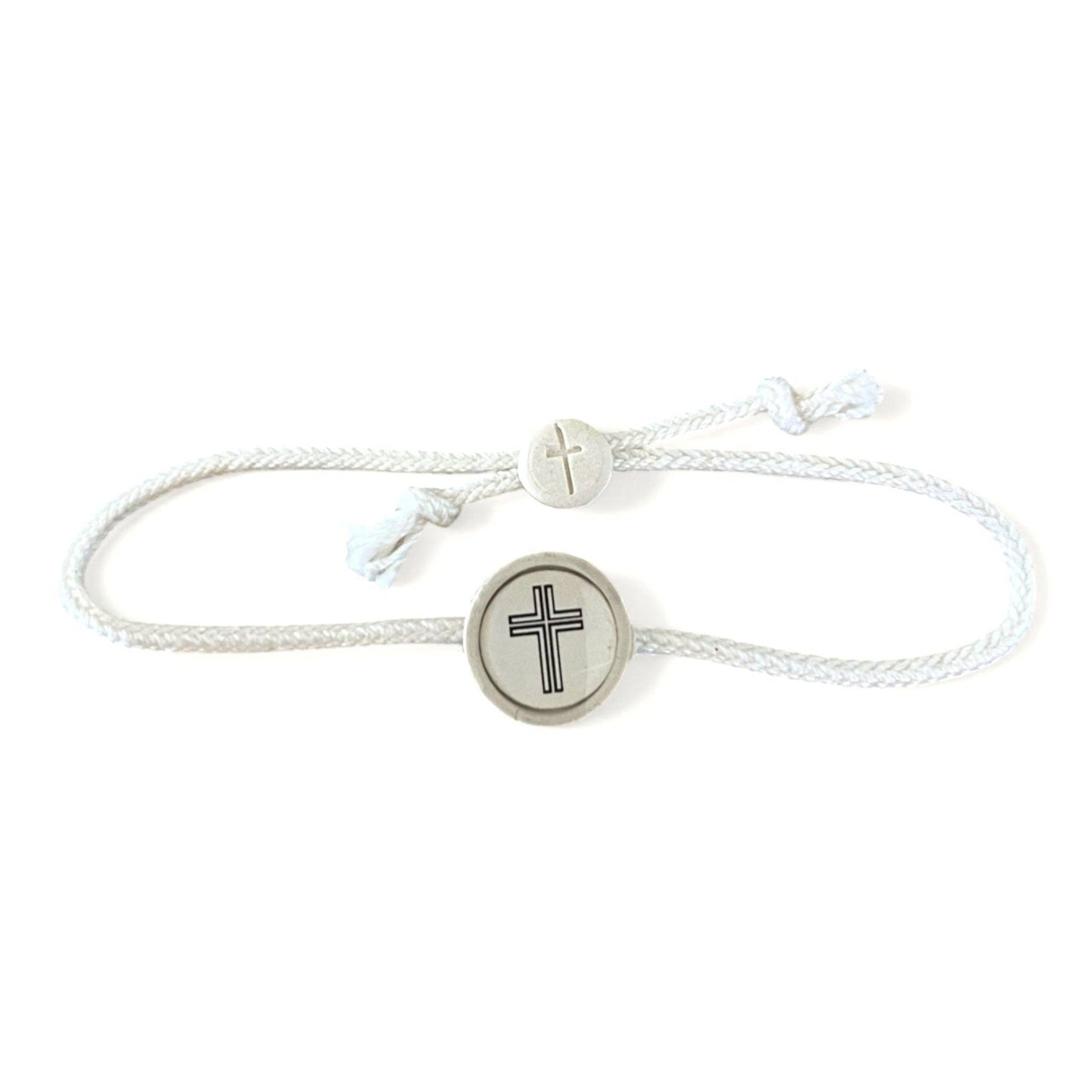 Tap To Pray® Survivor Series Bracelet: Coral + Cross