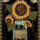 Sunflower Jar Spring Garden Flag