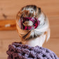 Garden Glam Flat Round Hair Clip