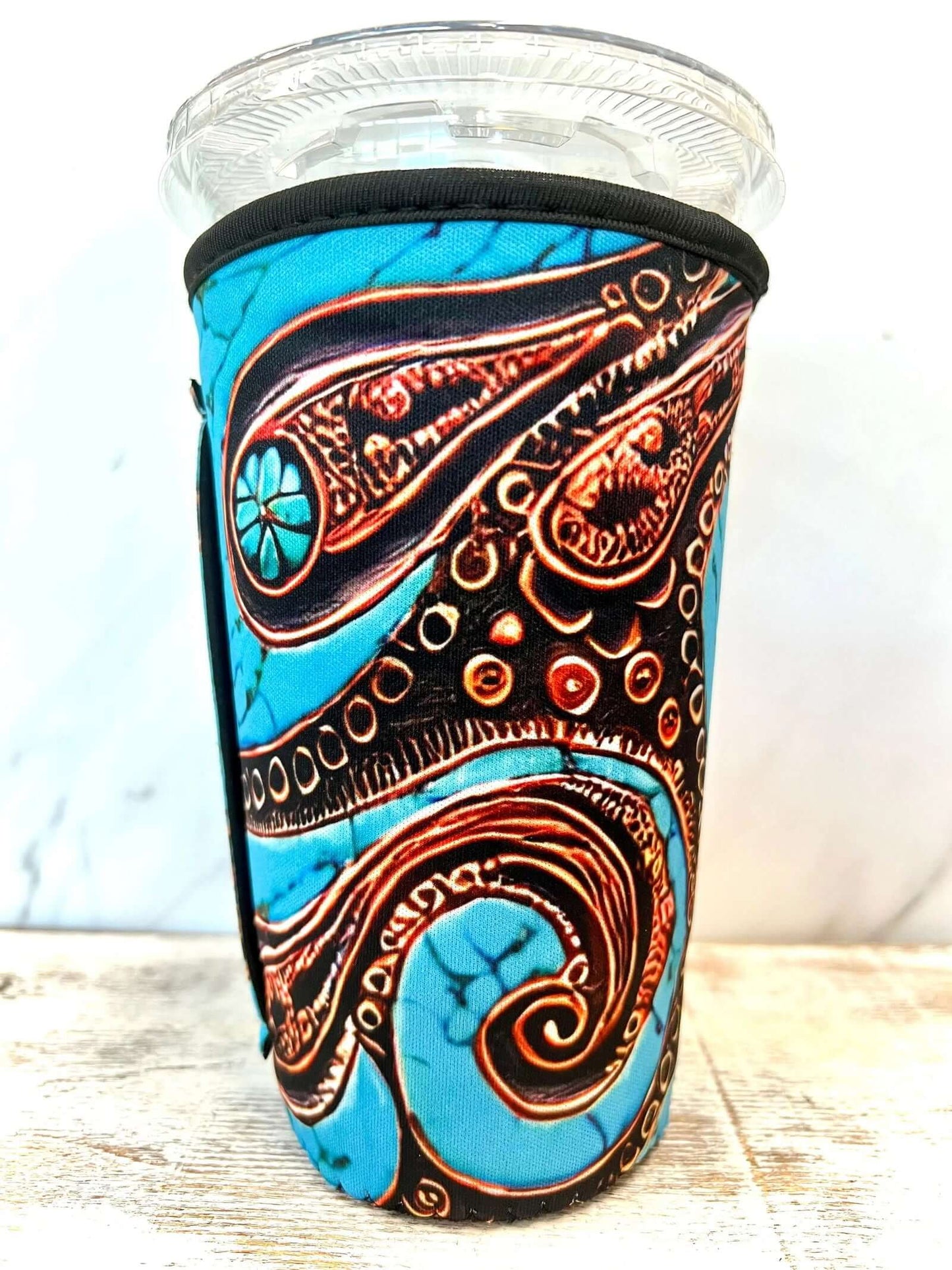 20 OZ Bright Butterfly Insulated Cup Cover Sleeve