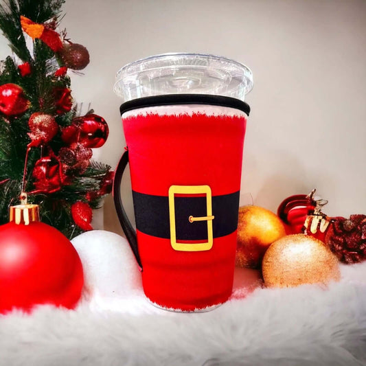 30 OZ Santa Suit Insulated Cup Cover Sleeve