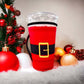20 OZ Santa Suit Insulated Cup Cover Sleeve