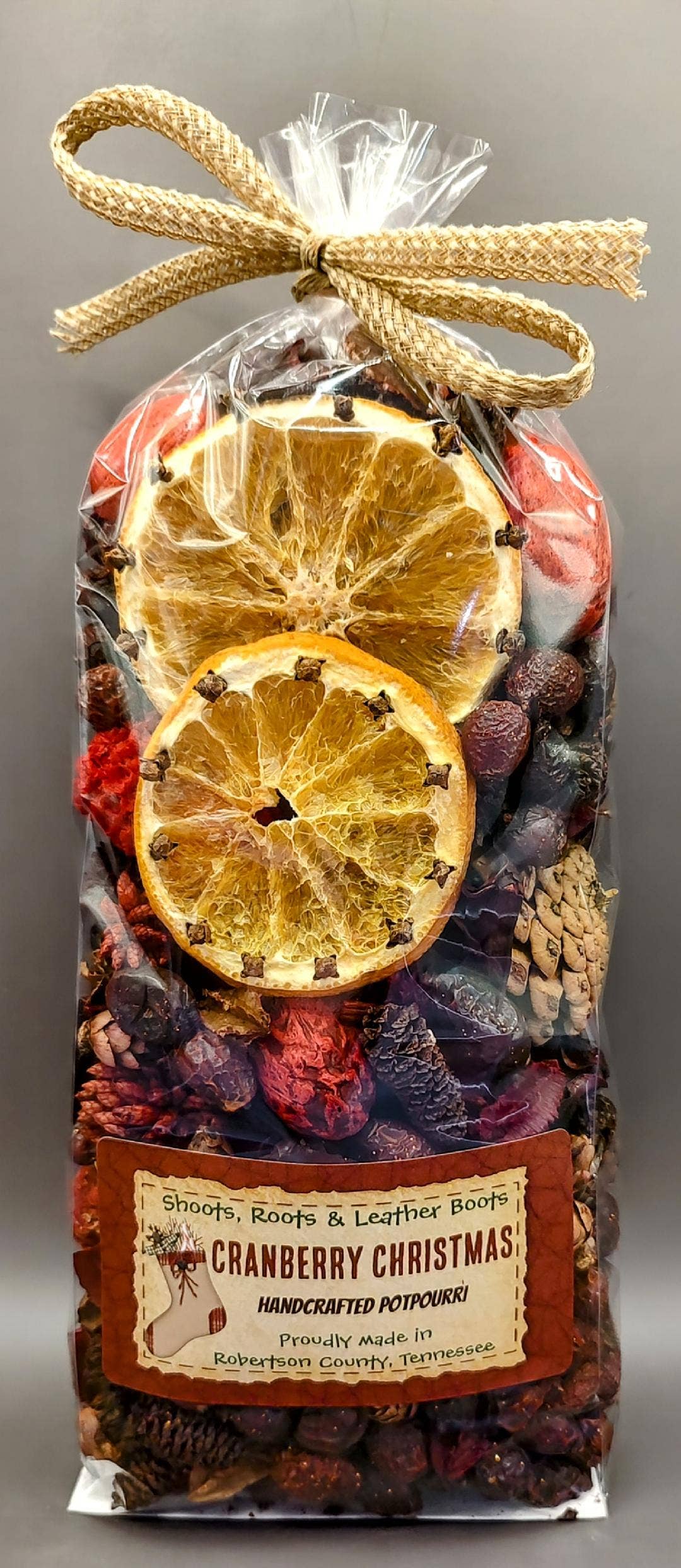 Cranberry Christmas Handcrafted Potpourri