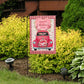 Valentines Love Pickup Garden Flag