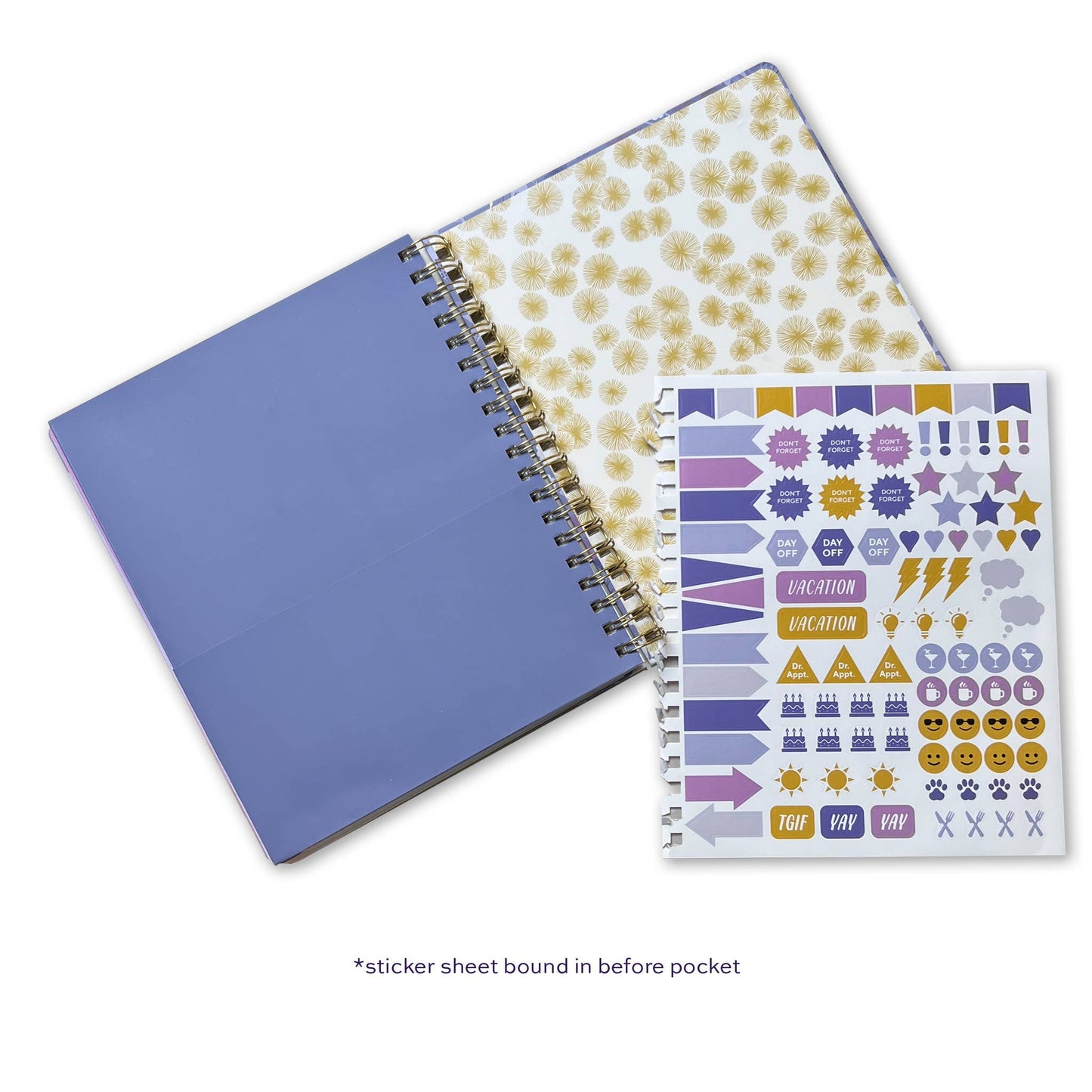 2025 Garden Bee High Note® Deluxe Hardcover Planner