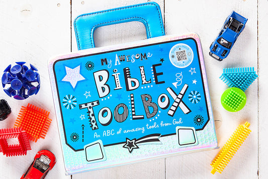 My Awesome Bible Toolbox (Ages 3+, Gift for Boys)