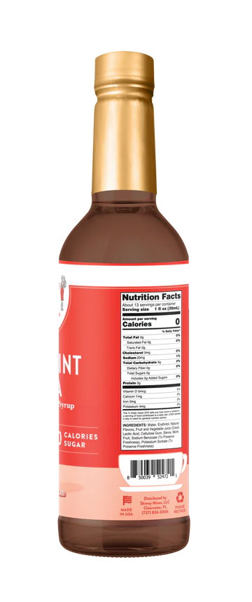 Naturally Sweetened Peppermint Mocha Syrup - 375ml