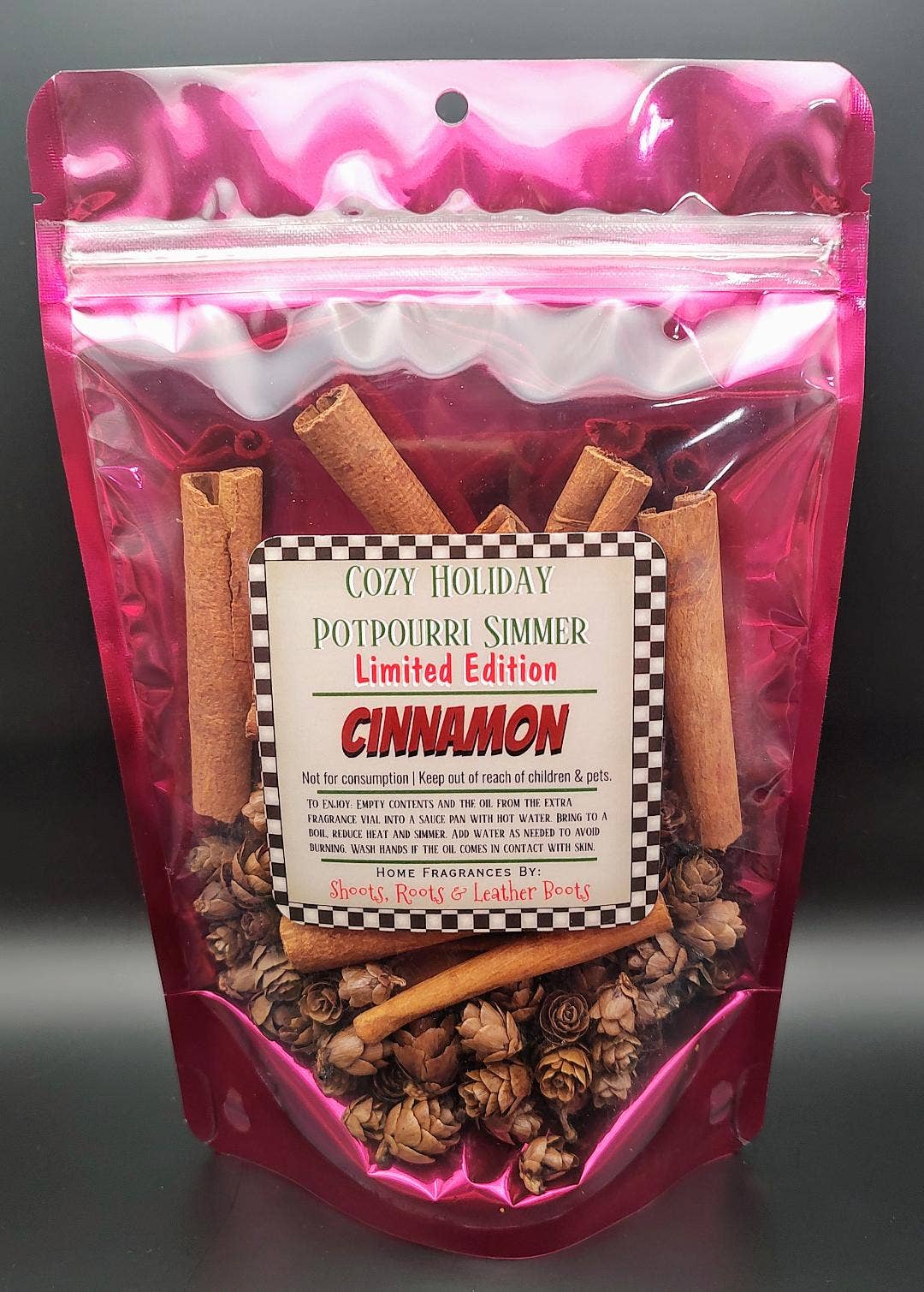 Cozy Holiday Simmering Potpourri - Cinnamon