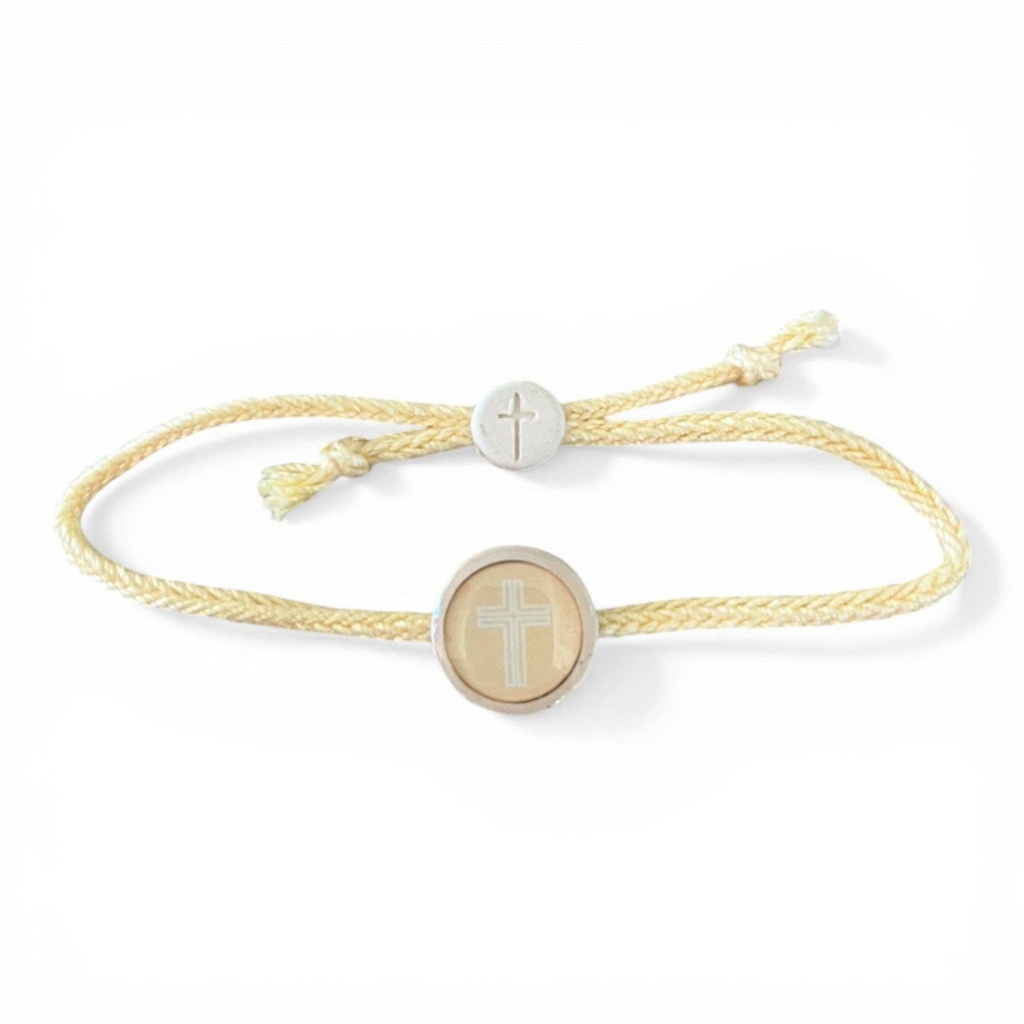 Tap To Pray® Survivor Series Bracelet: Coral + Cross