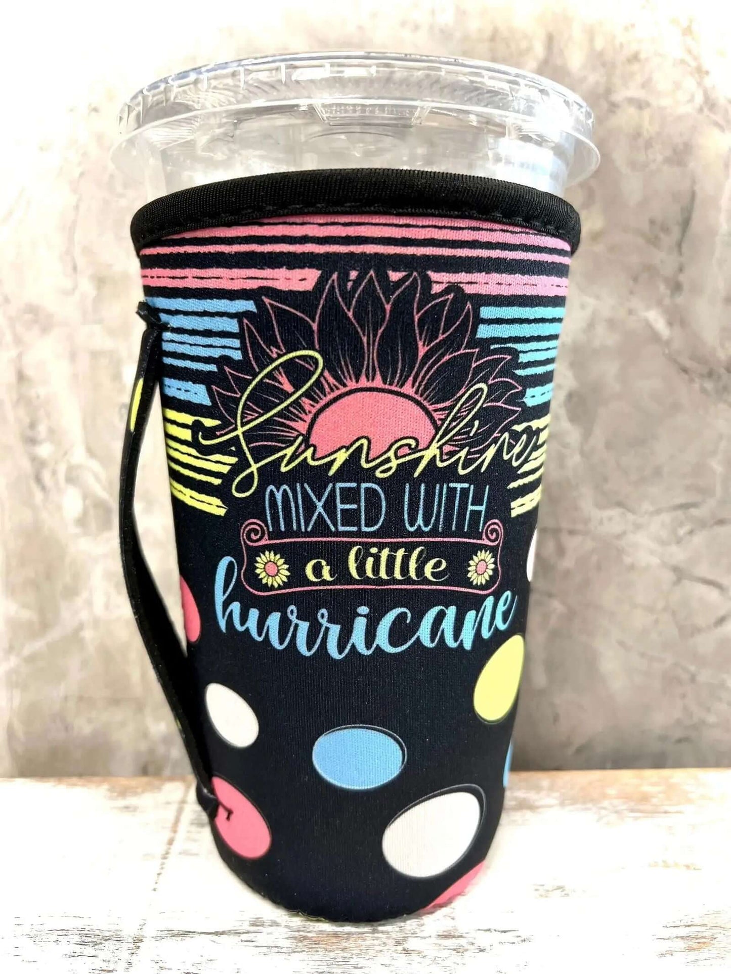 20 OZ Ladybugs Grandkids Grandparent Insulated Cup Cover Sleeve