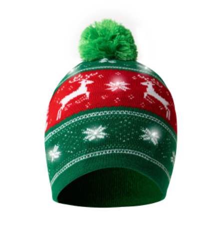 Christmas Light Up Hats (Assorted Styles)