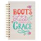 Boots Lace and Grace Wirebound Journal