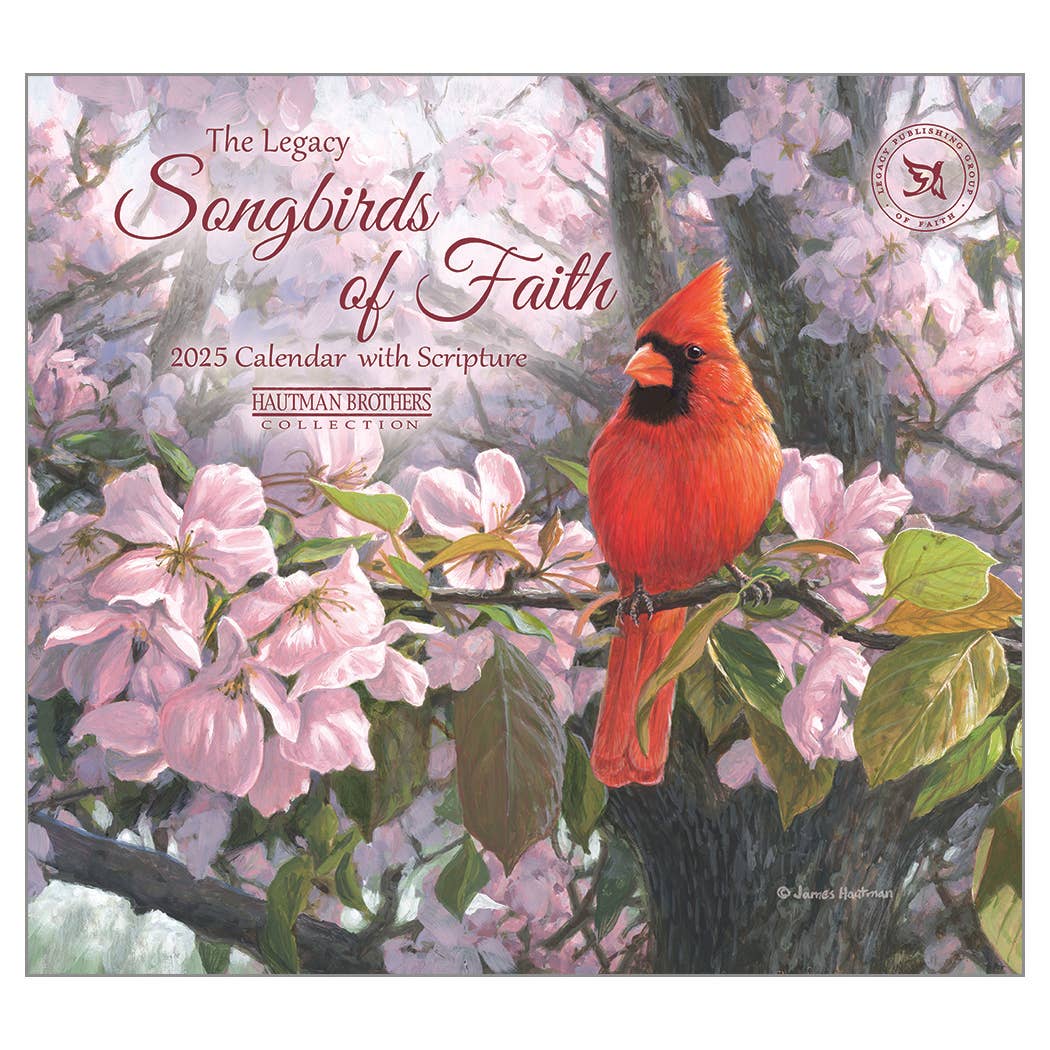 Songbirds of Faith 2025 Wall Calendar