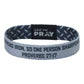 Tap To Pray® Wristband – Iron Sharpens Iron: Large