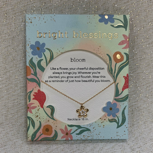 Bright Blessings Necklace - Bloom (Flower)