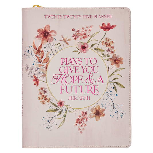 2025 18-Month Planner Hope & A Future Jer. 29:11