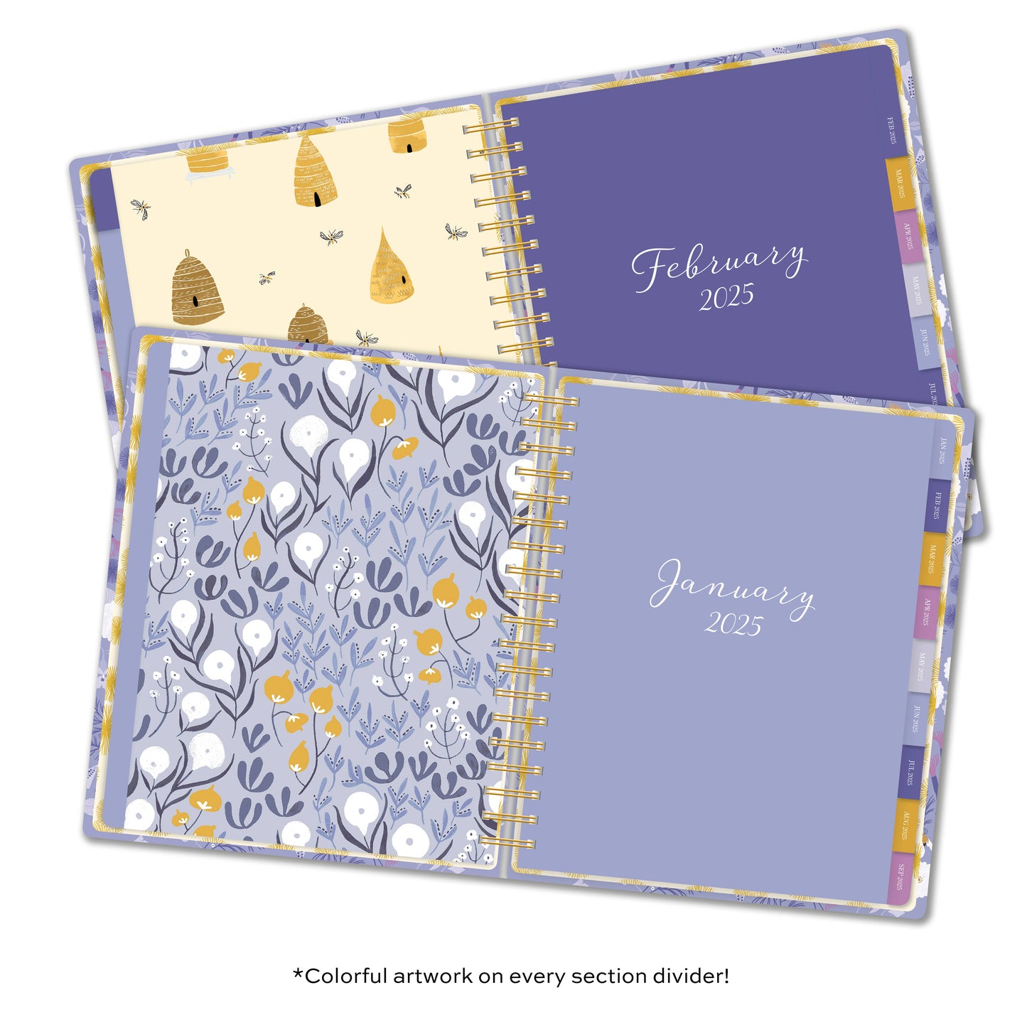 2025 Garden Bee High Note® Deluxe Hardcover Planner