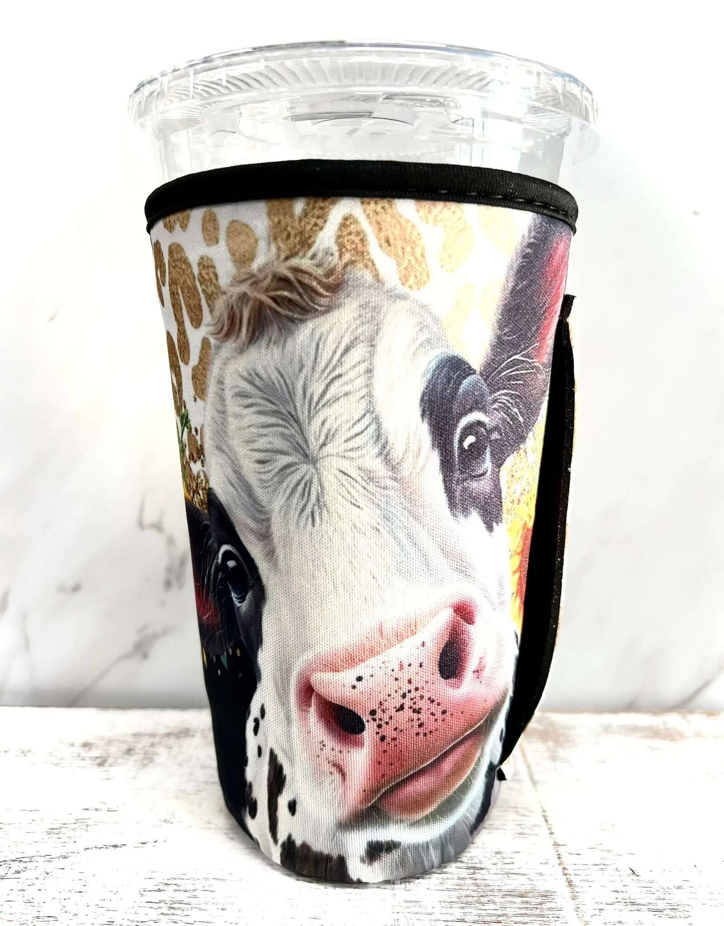 20 OZ Hey Girl Hey Cow Insulated Cup Cover Sleeve