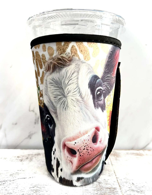 20 OZ Hey Girl Hey Cow Insulated Cup Cover Sleeve