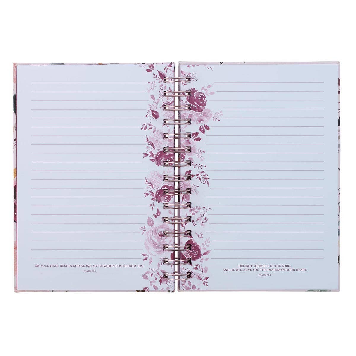 Journal Wirebound Pink Floral The Plans Jer. 29:11