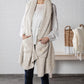 Giving Collection Cool Cream Giving Shawl With Pockets