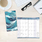 2025 Ocean Swell Two-Year-Plus Pocket Planner: Lay-Flat Binding / Weekly / English