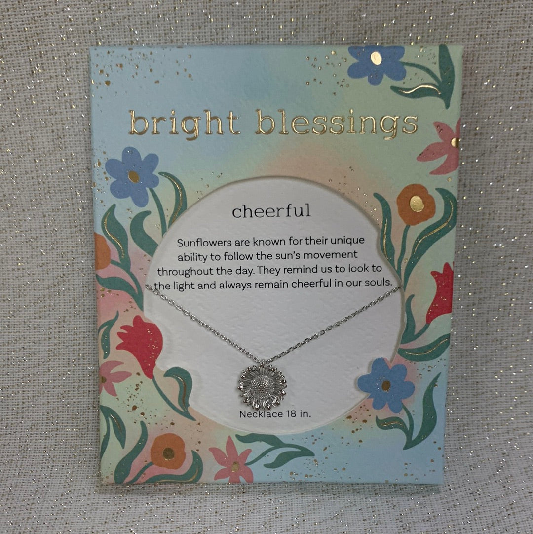 Bright Blessings Necklace - Cheerful (Sunflower)