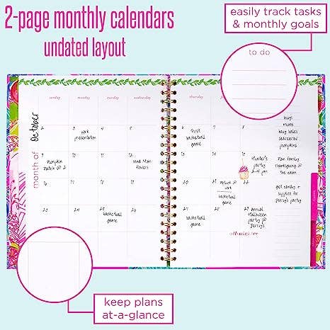 Undated Weekly Planner - Lil Earned Stripes