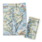 Chesapeake Bay Map Kitchen Towel